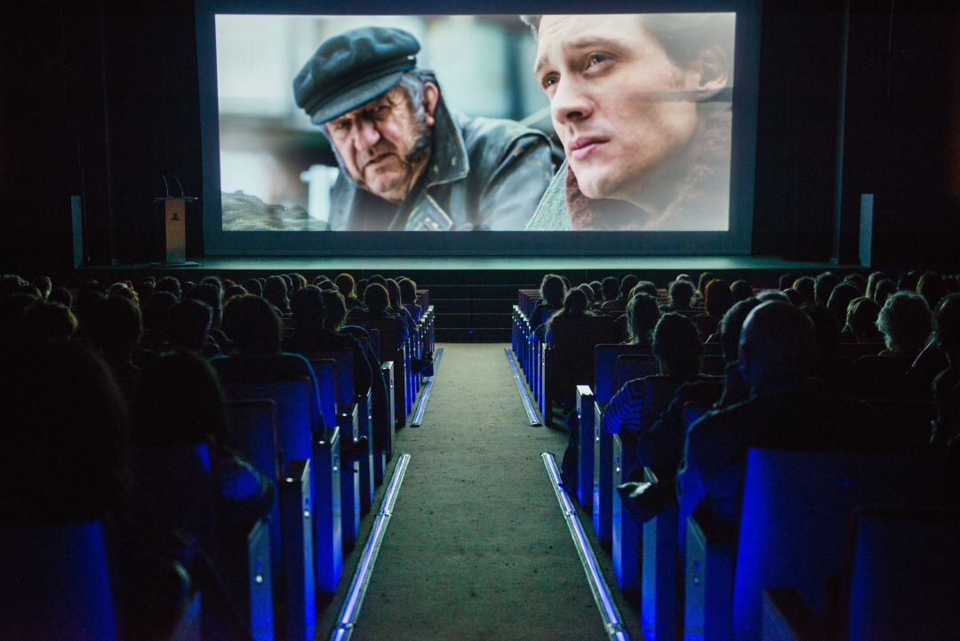 Una de las proyecciones del festival de 2018.