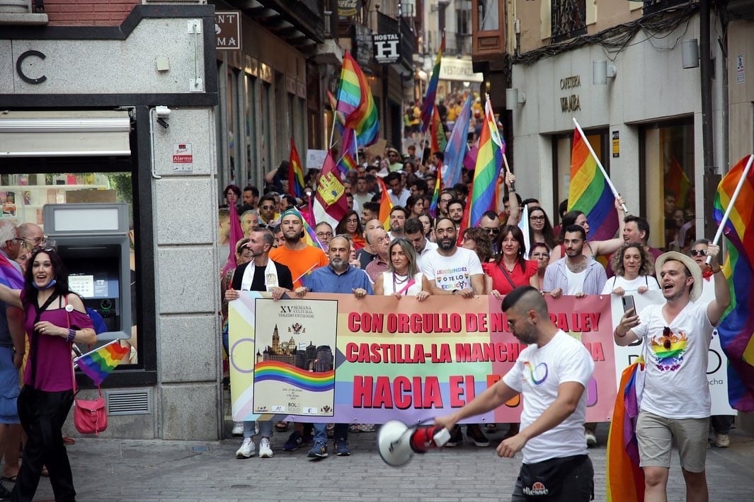 Manifestación del Orgullo LGTBI en Toledo