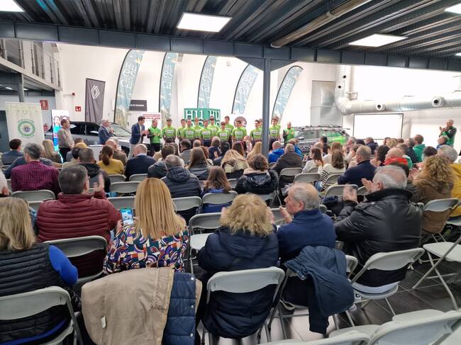 Acto de presentación de la temporada del CC Oscense