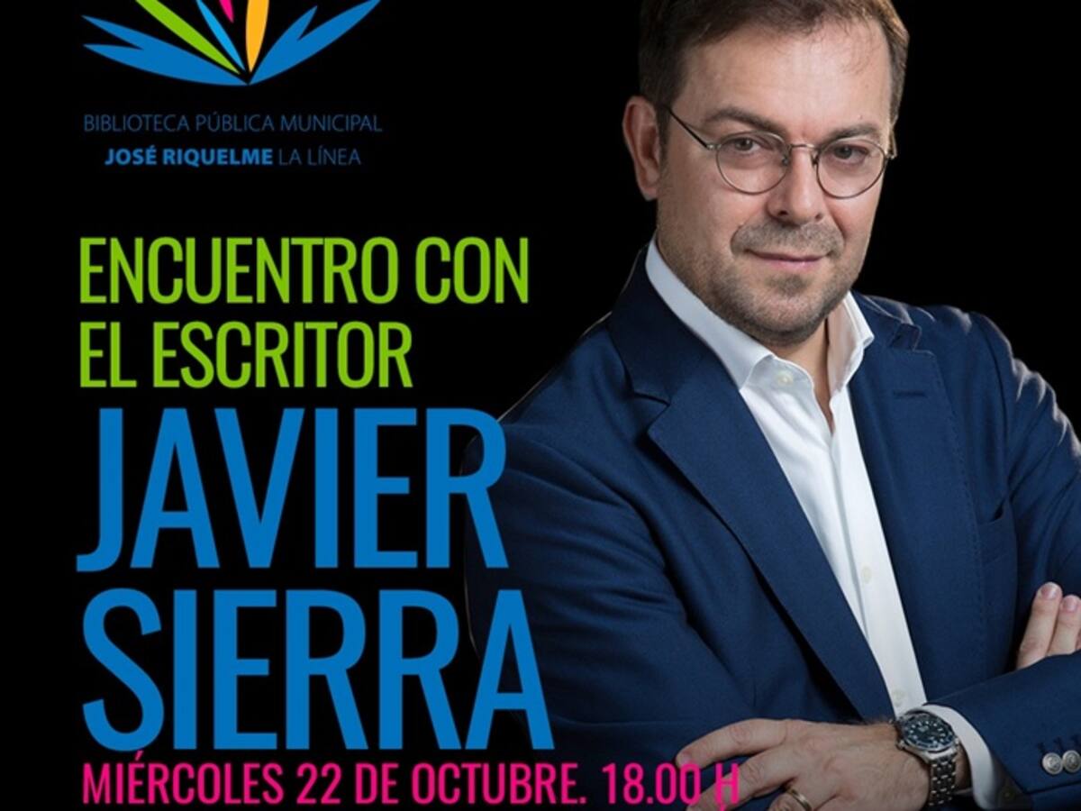 El escritor Javier Sierra estará el 22 de octubre en La Línea