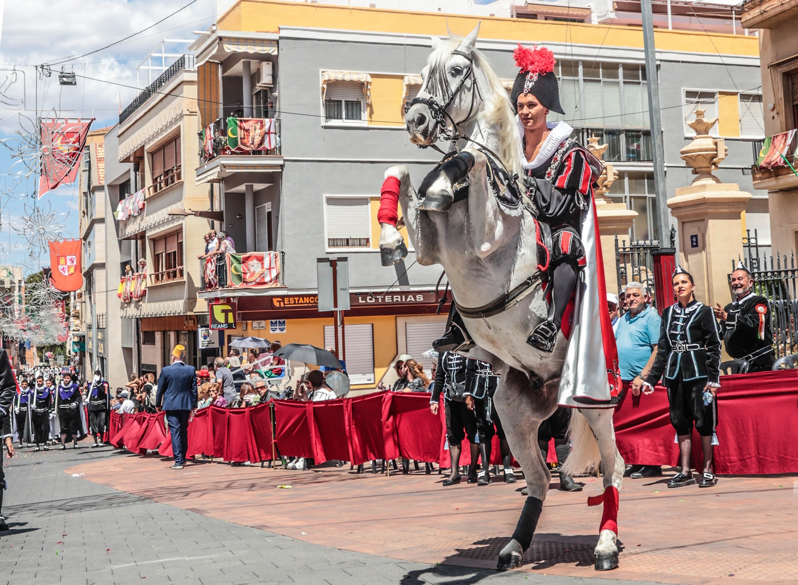 Capitán de la comparsa de los Estudiantes