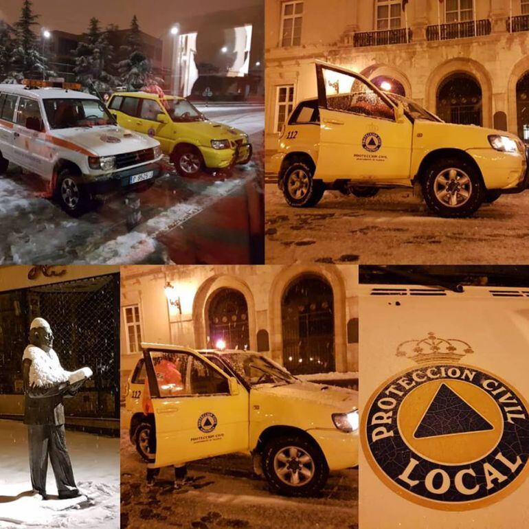 Los voluntarios han trabajado durante horas esta madrugada