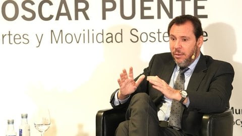 Óscar Puente, ministro de Transportes