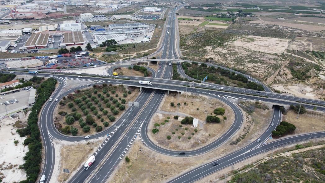 El Ministerio de Transportes y Movilidad Sostenible aprueba el trazado para mejorar el enlace entre la A-70 y la A-31 en Alicante