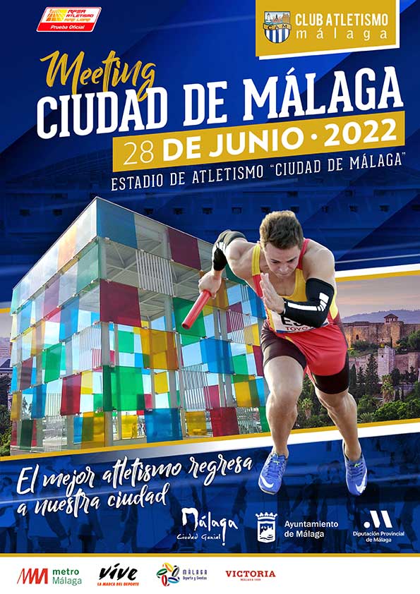 El Meeting Ciudad de Málaga se celebróa en el estadio de atletismo con la presencia de 1.500 espectadores