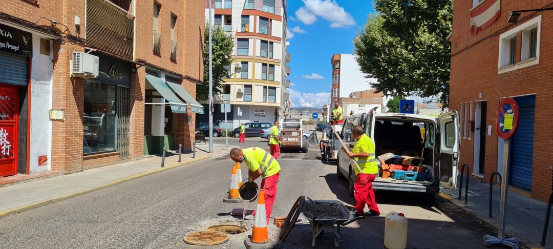 Asfaltado en Puerta de Cuartos