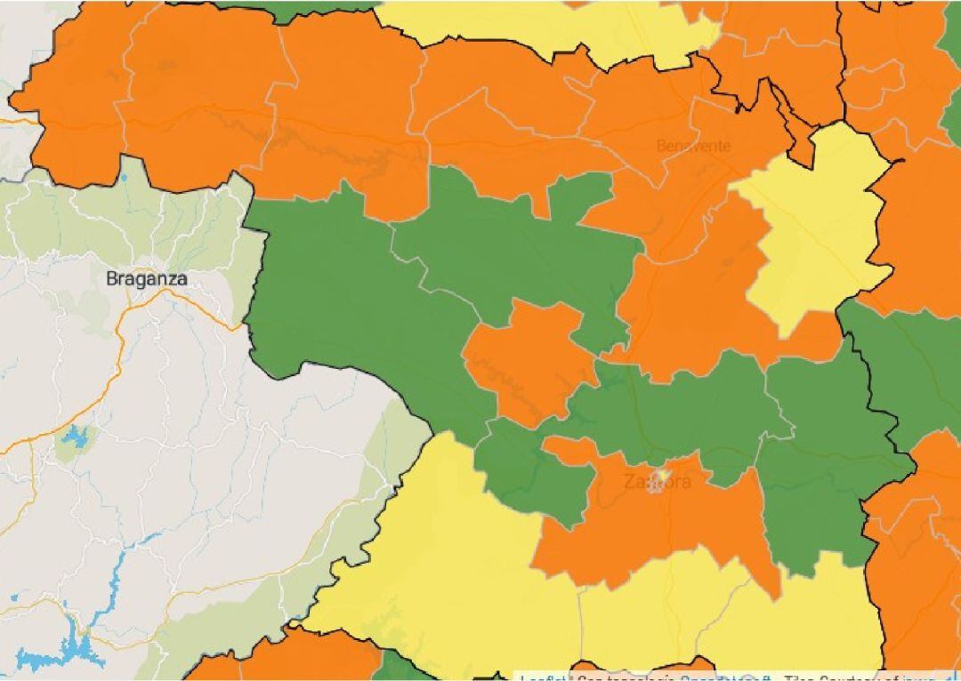 Situación a día de hoy de las ZBS de la provincia