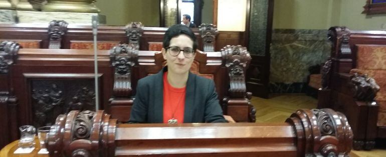 Avia veira, BNG, en el Pleno Municipal