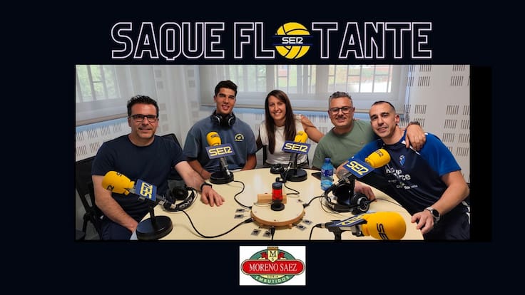 Saque Flotante Grupo Herce Soria (cuerpo técnico) - El cuerpo técnico y el capitán de Grupo Herce Soria se marcan un Saque Flotante