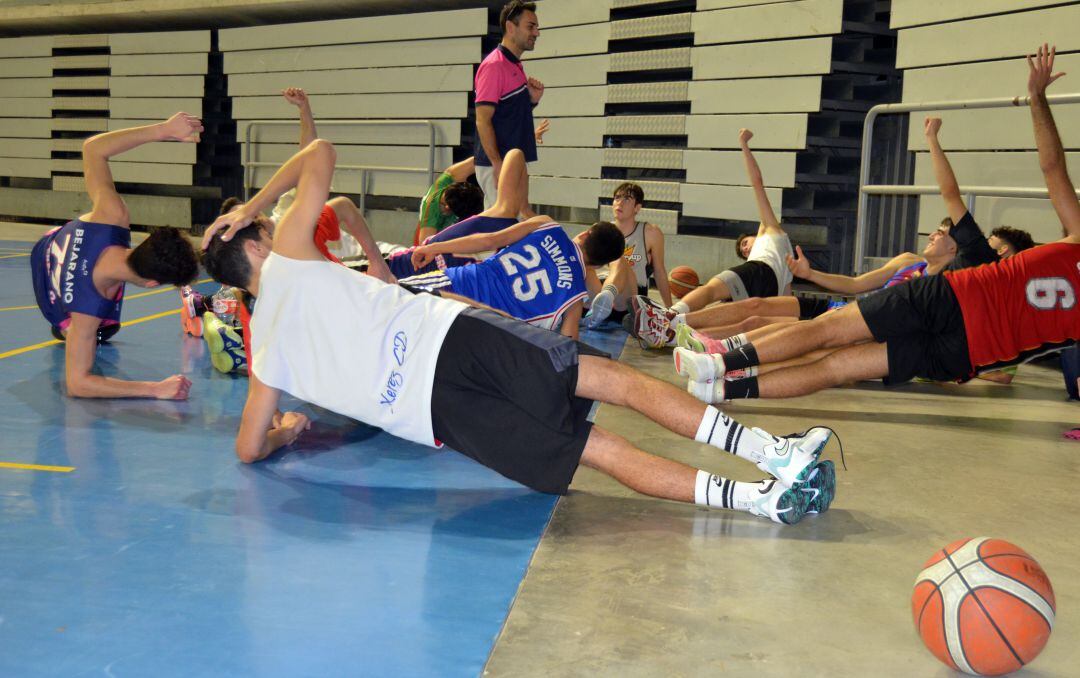 Entrenamiento del Baloncesto Xerez CD 