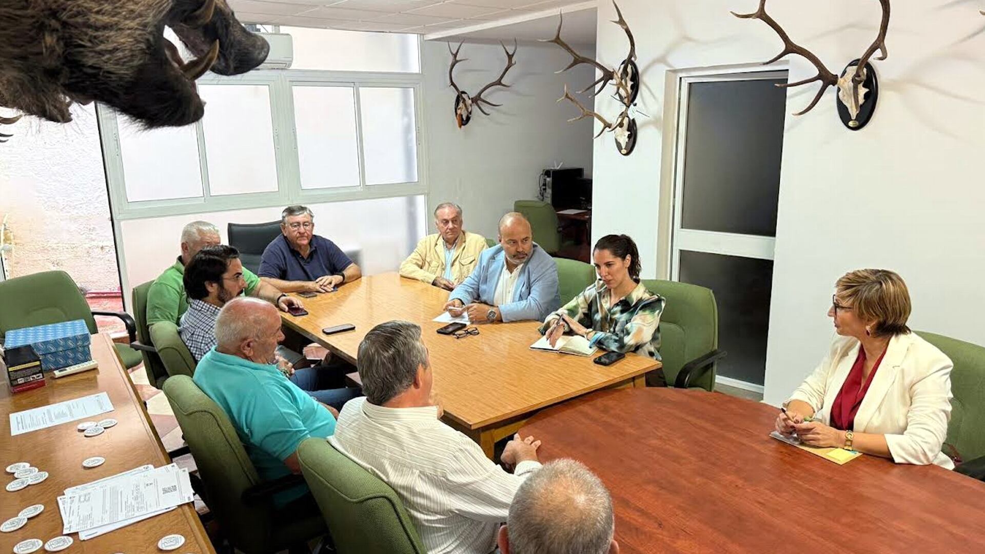 Reunión con la Asociación de Cazadores de Antequera