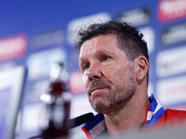 Diego Pablo Simeone, en la rueda de prensa previa al partido frente al Elche