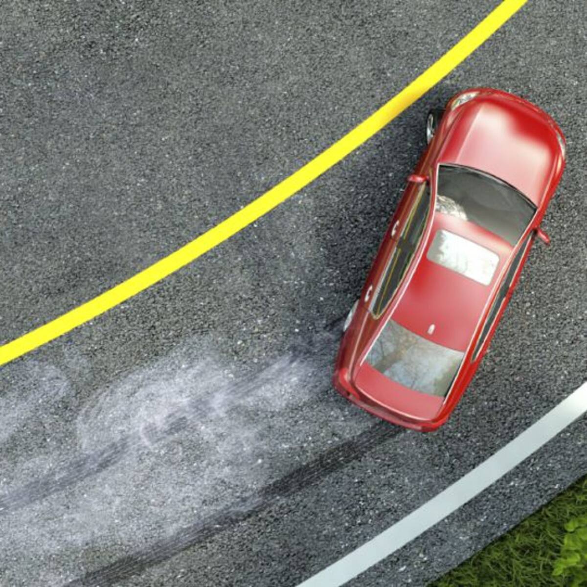 Condenado por echar un coche de la carretera y causar tres heridos