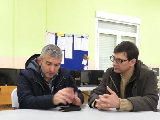 Alcaldes de Igüeña y Torre del Bierzo, Alider Presa y Gabriel Folgado