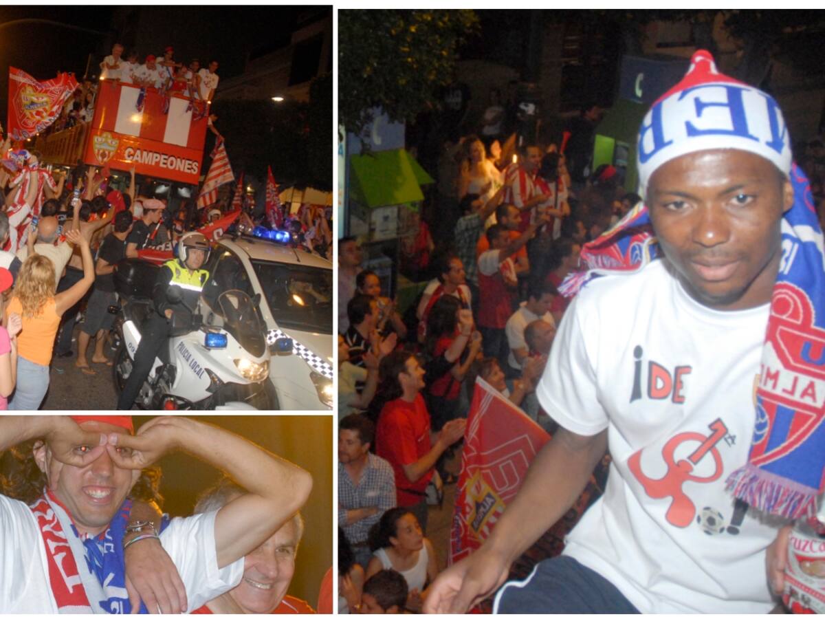 "¡Viva el Almería, a la Primera, estamos!"