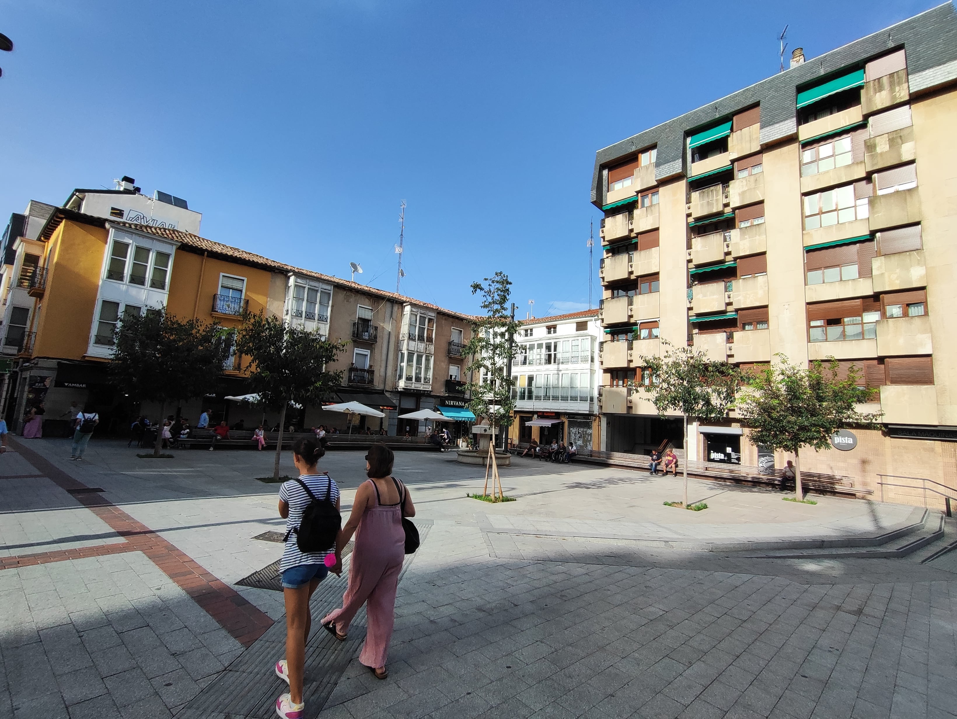 La Plaza del Hospital de Vitoria, también conocida como la &#039;Plaza de los Guardias&#039;