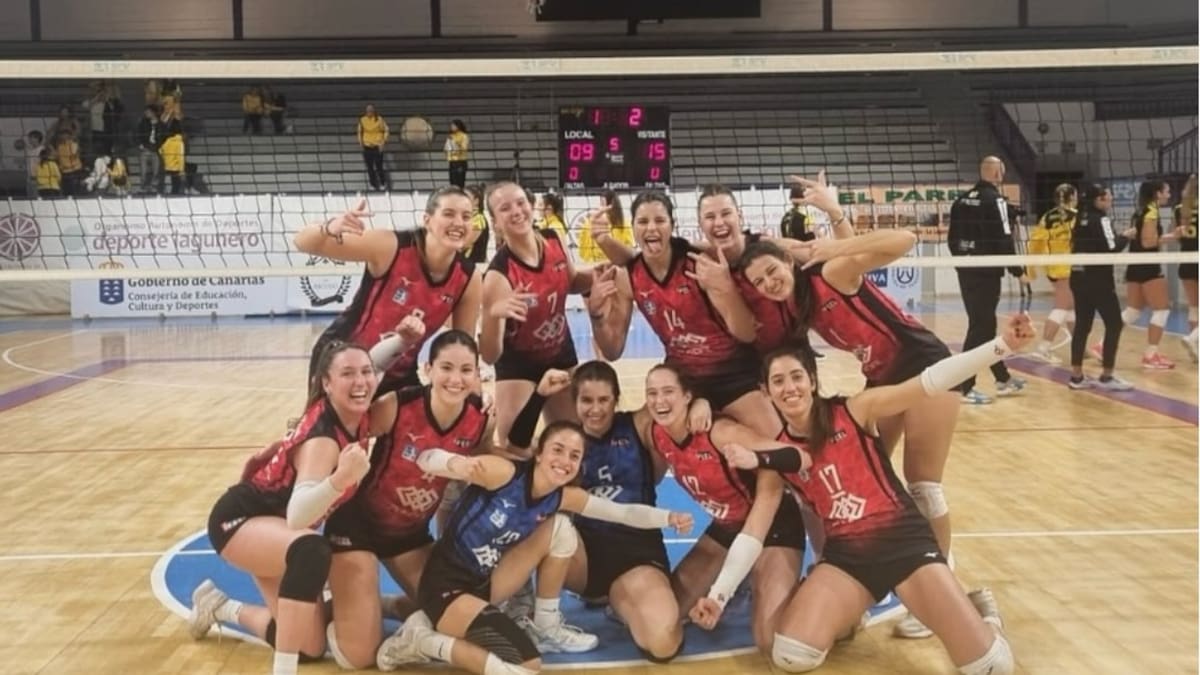 Entrevista a Luciano Pérez, entrenador del Feel Volley Alcobendas, tras la victoria ante Aguere La Laguna