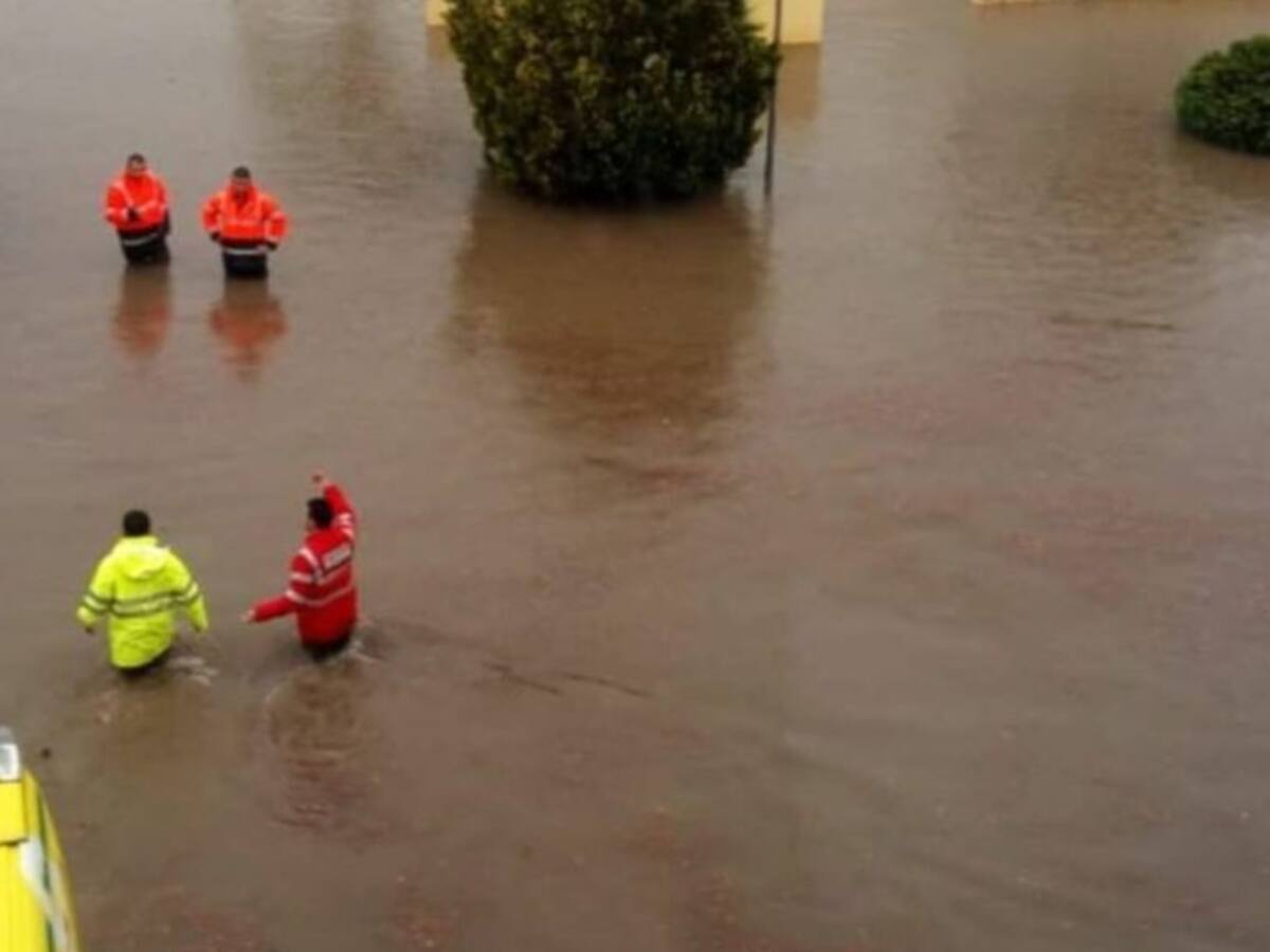 Más de 80 actuaciones por la fuerte tromba de agua en Valdepeñas
