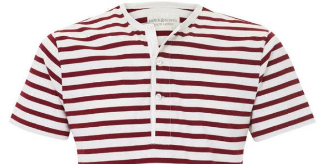 Camiseta de rayas rojas de Denim & Supply Ralph Lauren