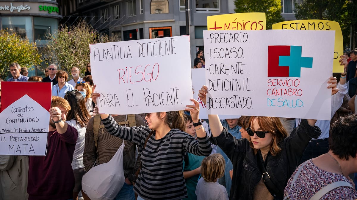 Los médicos de Cantabria no aceptan el preacuerdo y seguirán en huelga