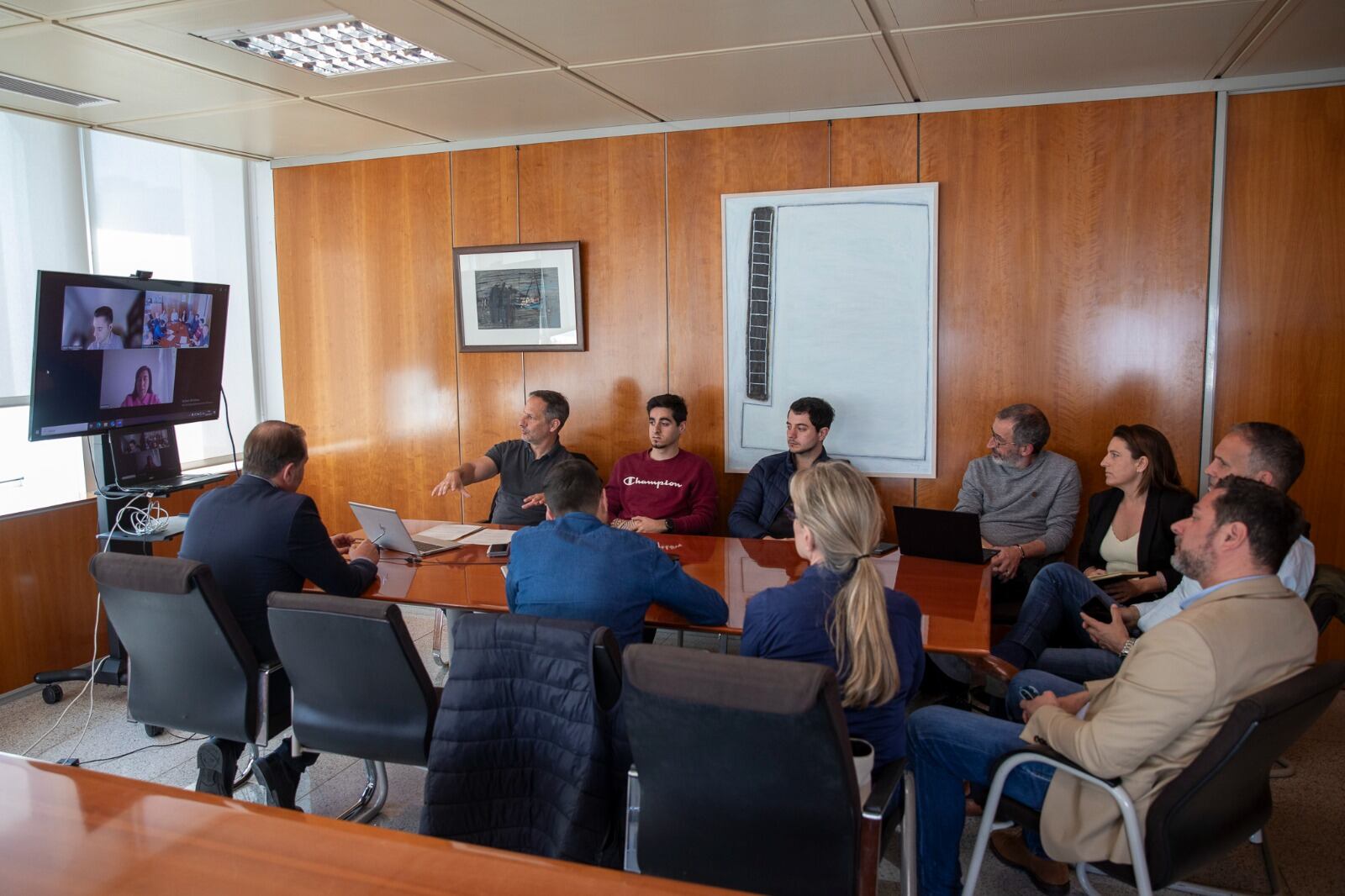 Reunión Consell Ibiza con Red.es