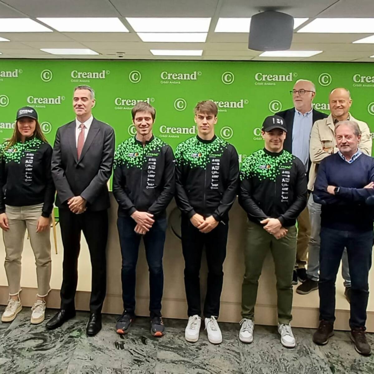 Joan Verdú, Cande Moreno, Axel Esteve i Àlex Rius lideren la secció d'esquí alpí de la FAE 2023-2024