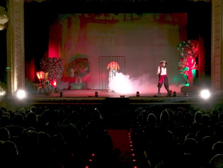 Una de las últimas representaciones de la campaña teatral de Navidad