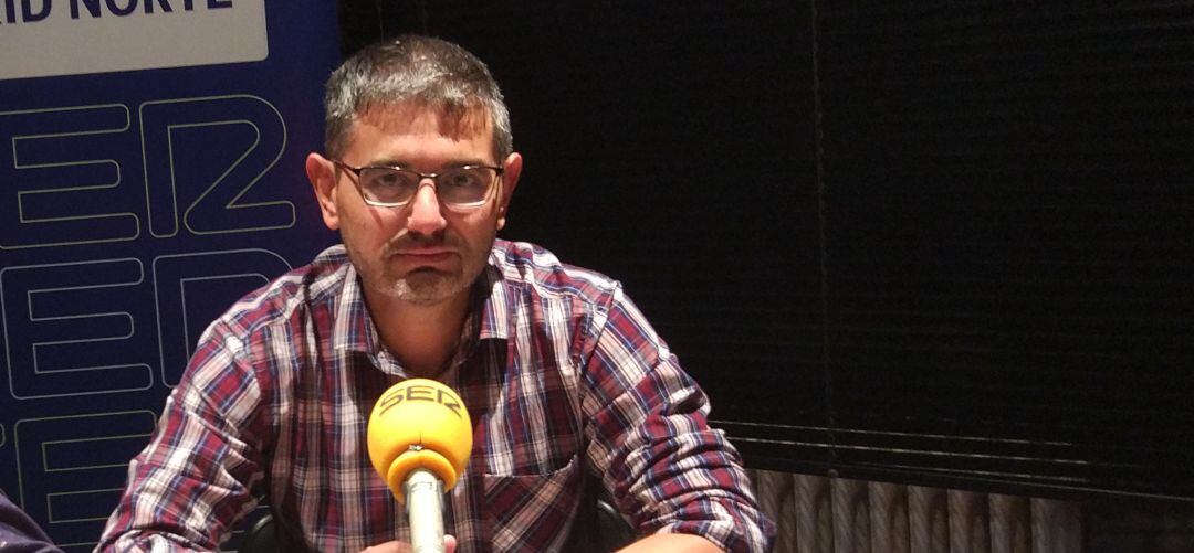 Rafael Sánchez Acera, portavoz PSOE Alcobendas en los estudios de Hoy por Hoy Madrid Norte