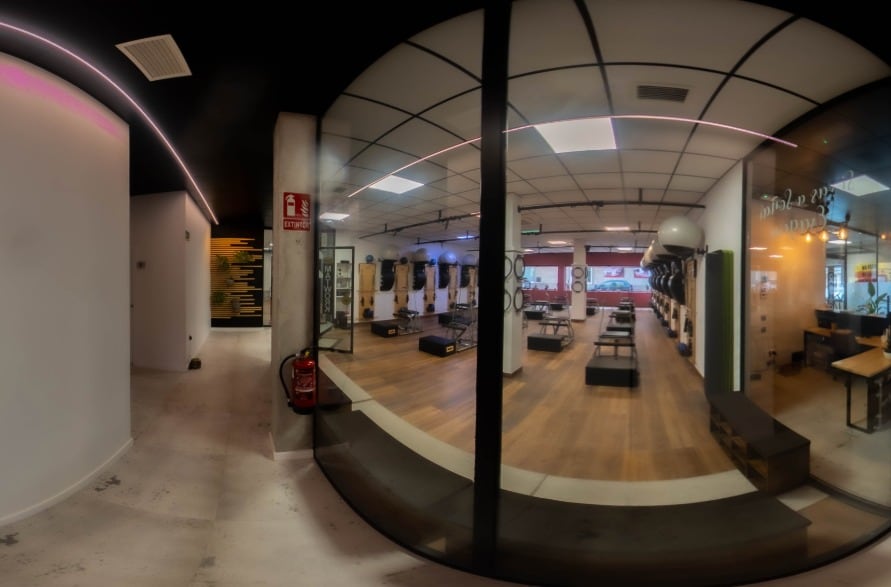 Imagen del interior del gimnasio