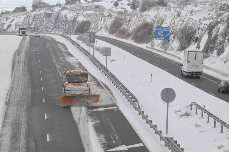 Autopista AP 61 cortada