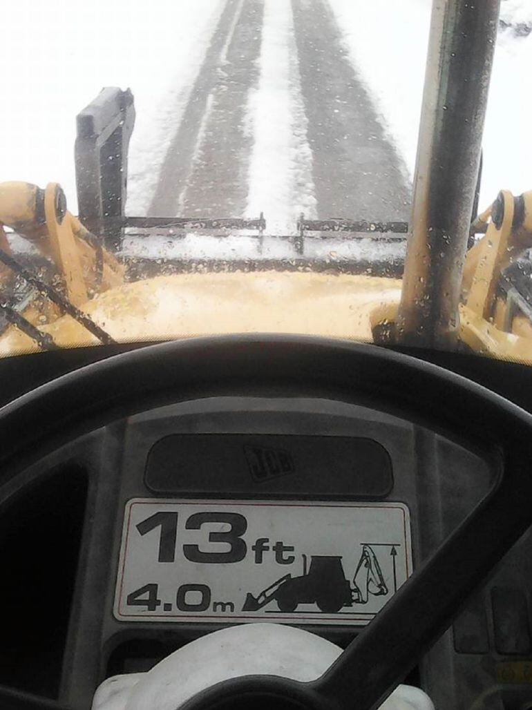 Imagen tomada por el Alcalde de San Cebrián de Mudá, Jesús González Ruiz