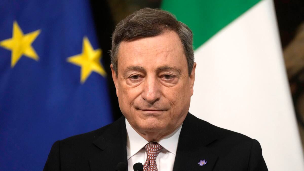 Draghi: "¿Preferimos la paz o el aire acondicionado encendido?"
