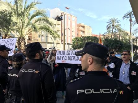 Protesta en Elche contra Rajoy