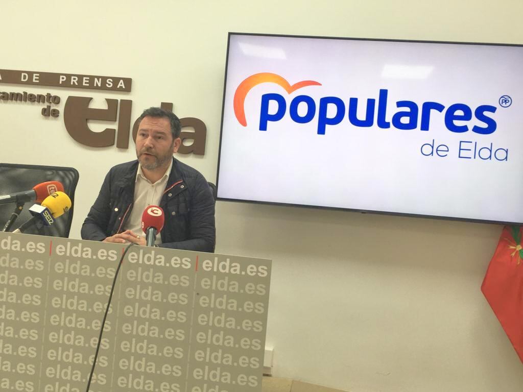 Fran Muñoz, portavoz PP Elda