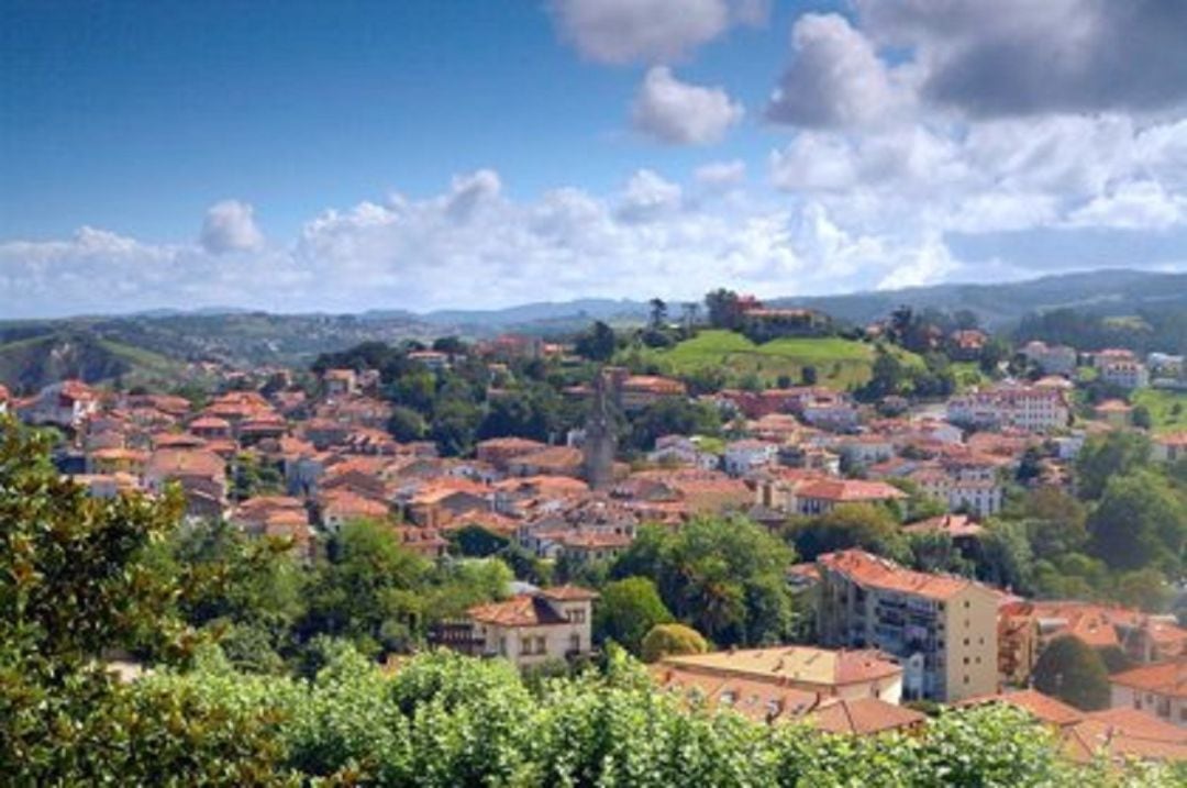 Vista panorámica de Comillas.