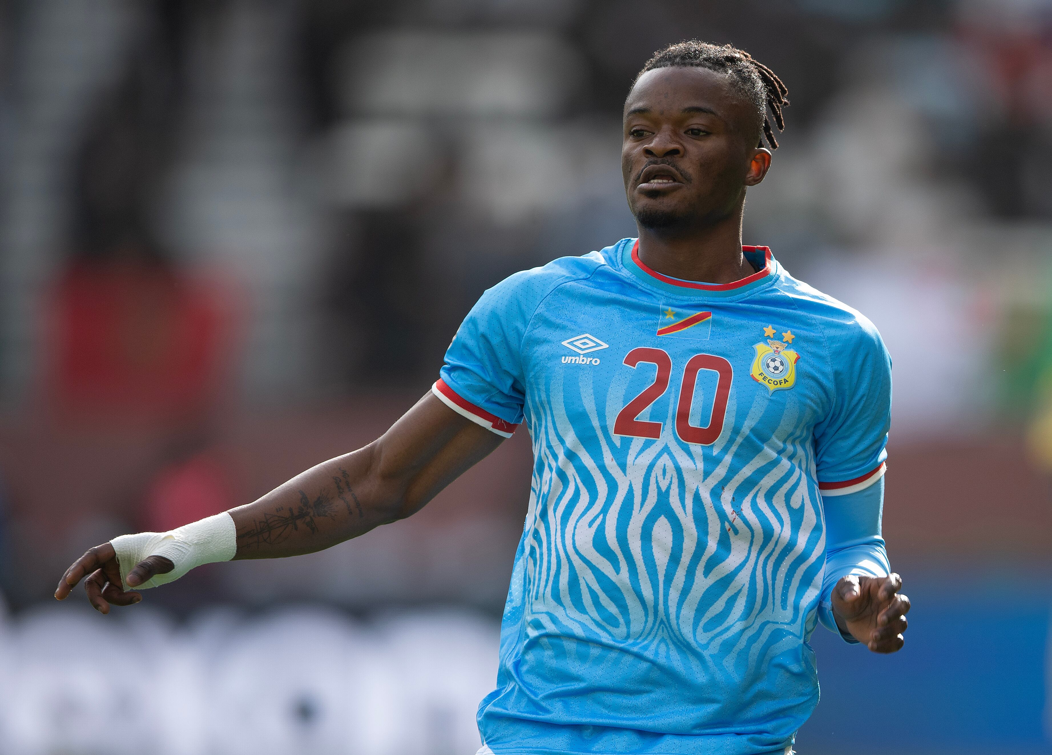 Brian Cipenga, con RD Congo. (Visionhaus/Getty Images)