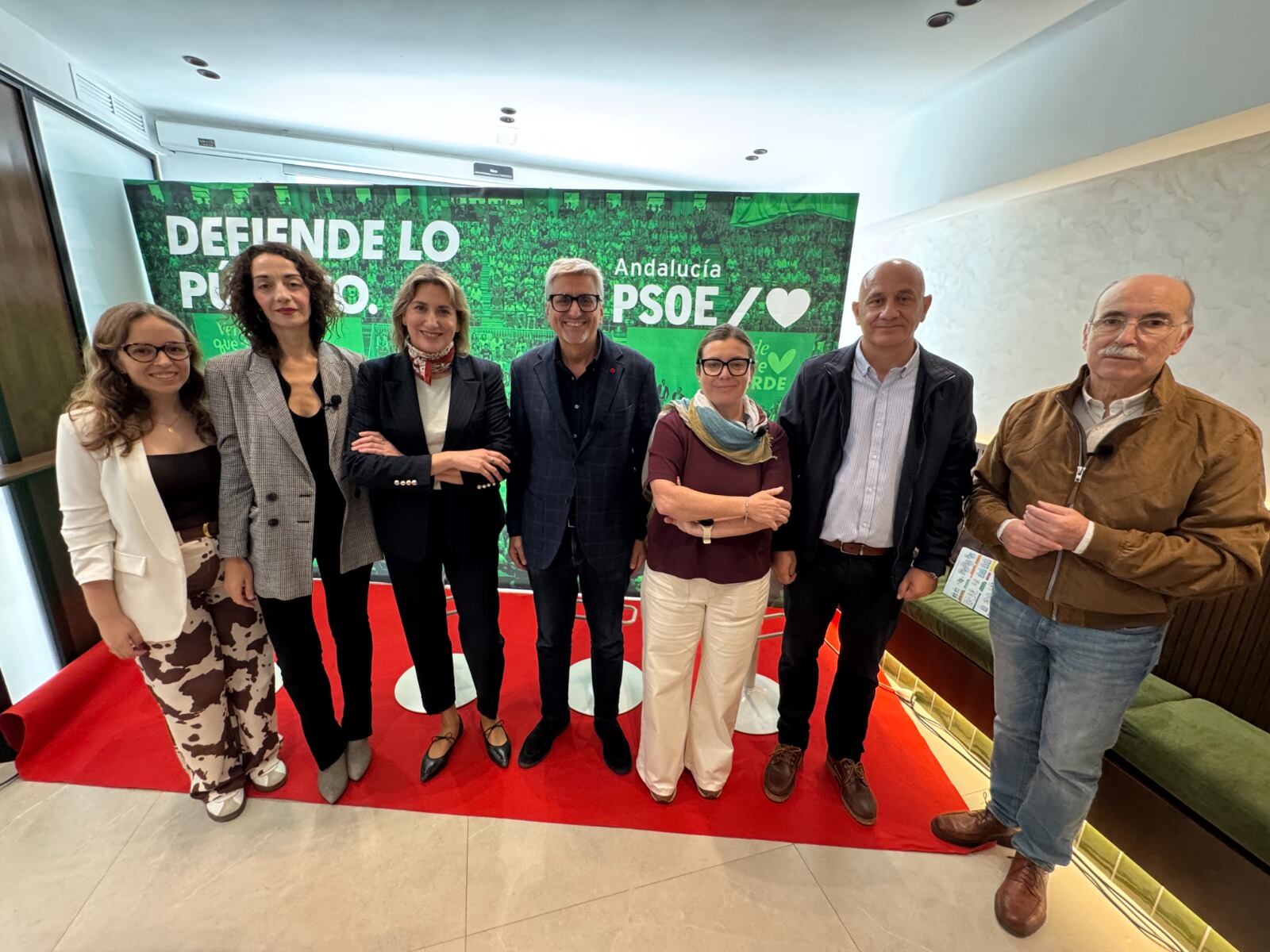 Acto de precampaña del PSOE en Ronda