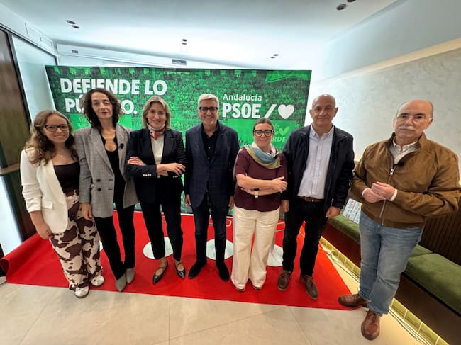 Acto de precampaña del PSOE en Ronda