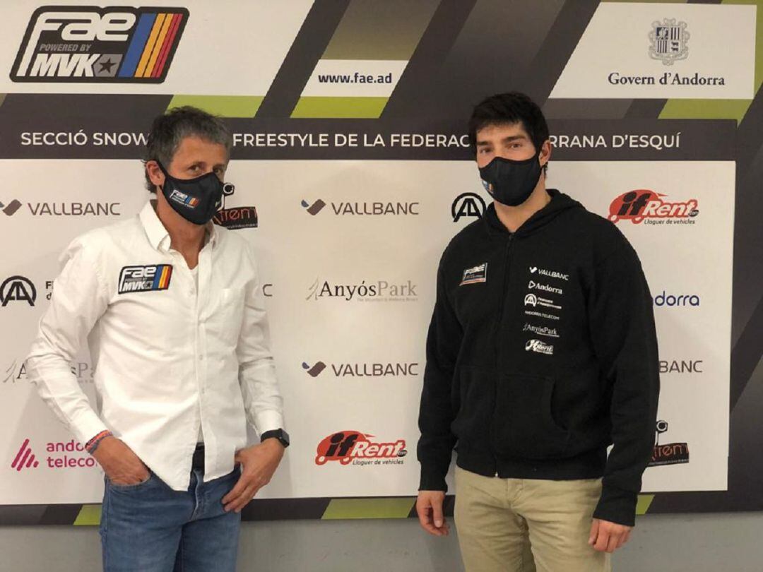 Lluís Marín, únic representant al Mundial de surf de neu.