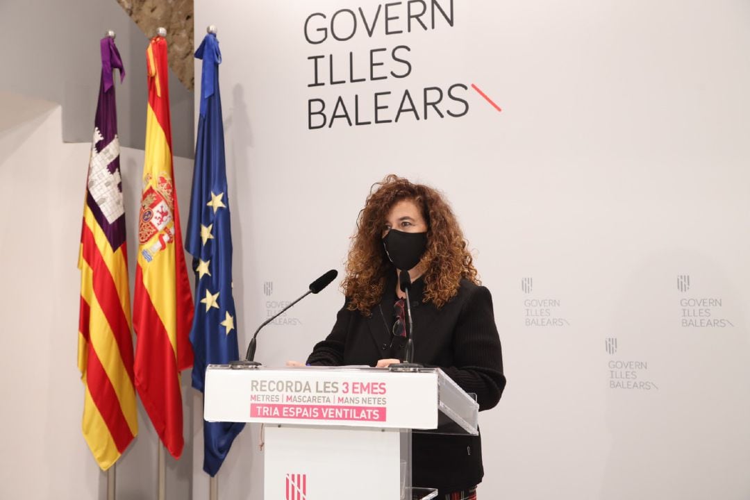 La portavoz del Govern, Pilar Costa. 