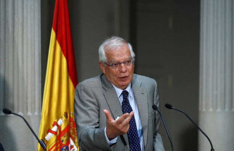 El ministro de Asuntos Exteriores, Josep Borrell.