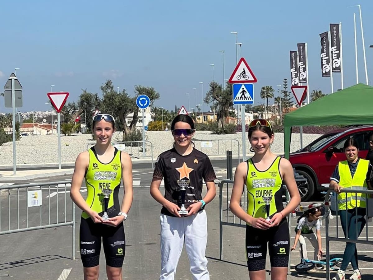 El Promesas Villena logra varios pódiums en el Duatlón de Torrevieja