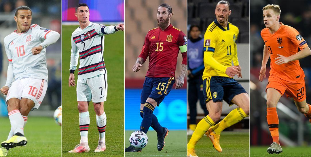 Thiago, Cristiano, Ramos, Ibraimovic y Van de Beek, algunos de los que pueden verse afectados por la amenaza de la UEFA.