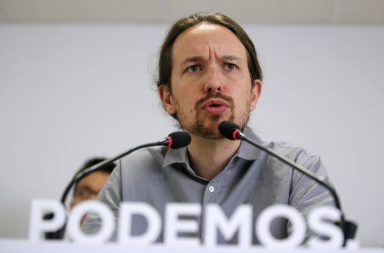 El secretario general de Podemos, Pablo Iglesias.