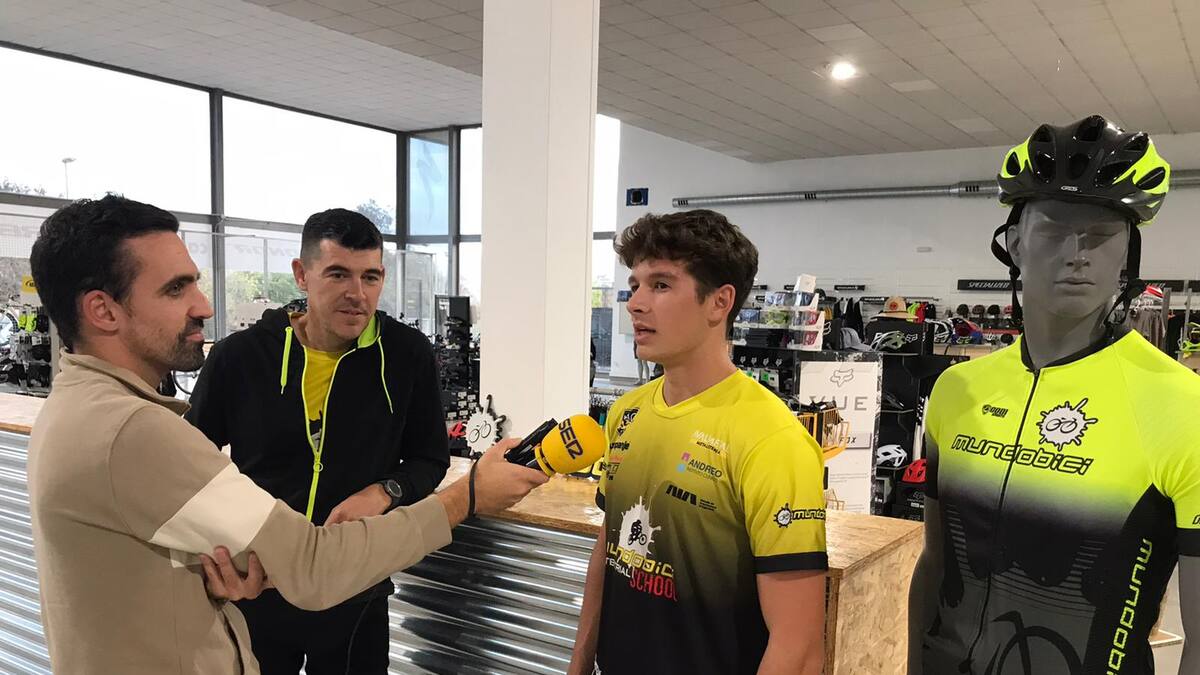 Entrevista a Daniel Cegarra padre e hijo en Mundobici