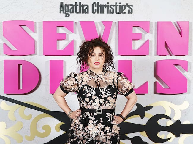 La actriz británica Helena Bonham-Carter, el 13 de enero de 2026
