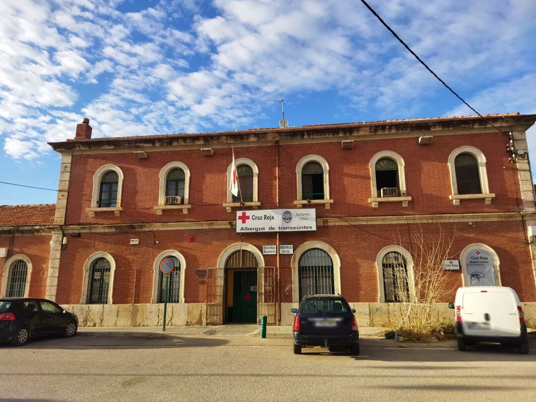 Albergue de transeúntes de Cruz Roja en Alcoy