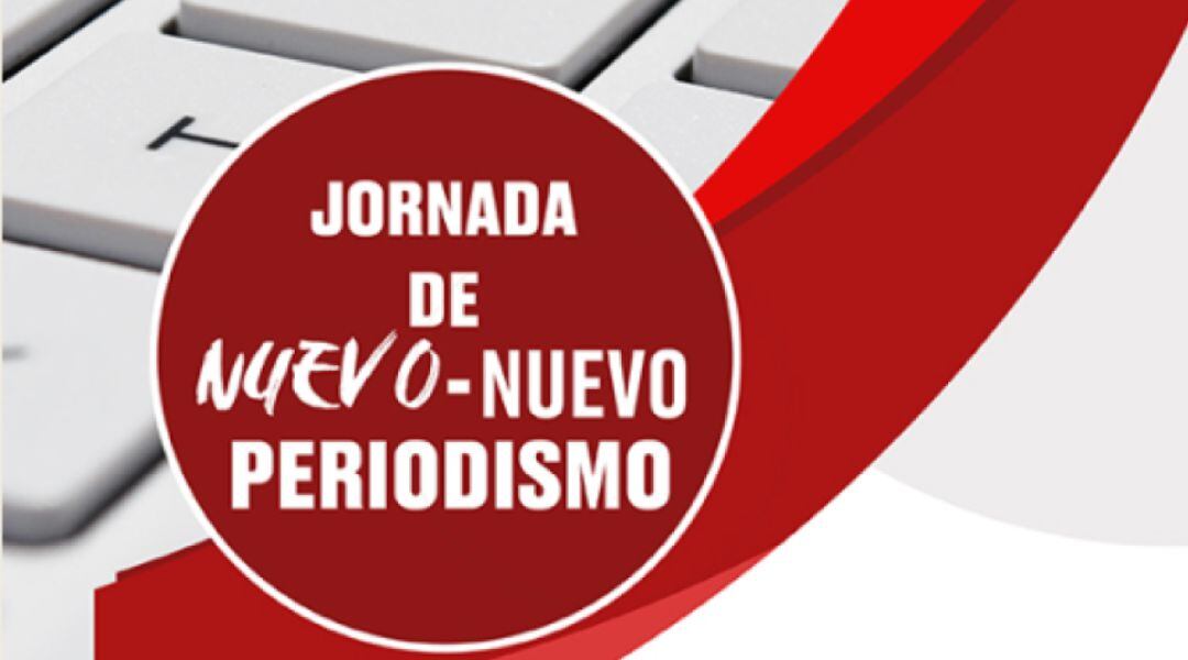 Cartel de la jornada &quot;Nuevo-nuevo periodismo. Periodismo 2030&quot; en Tres Cantos