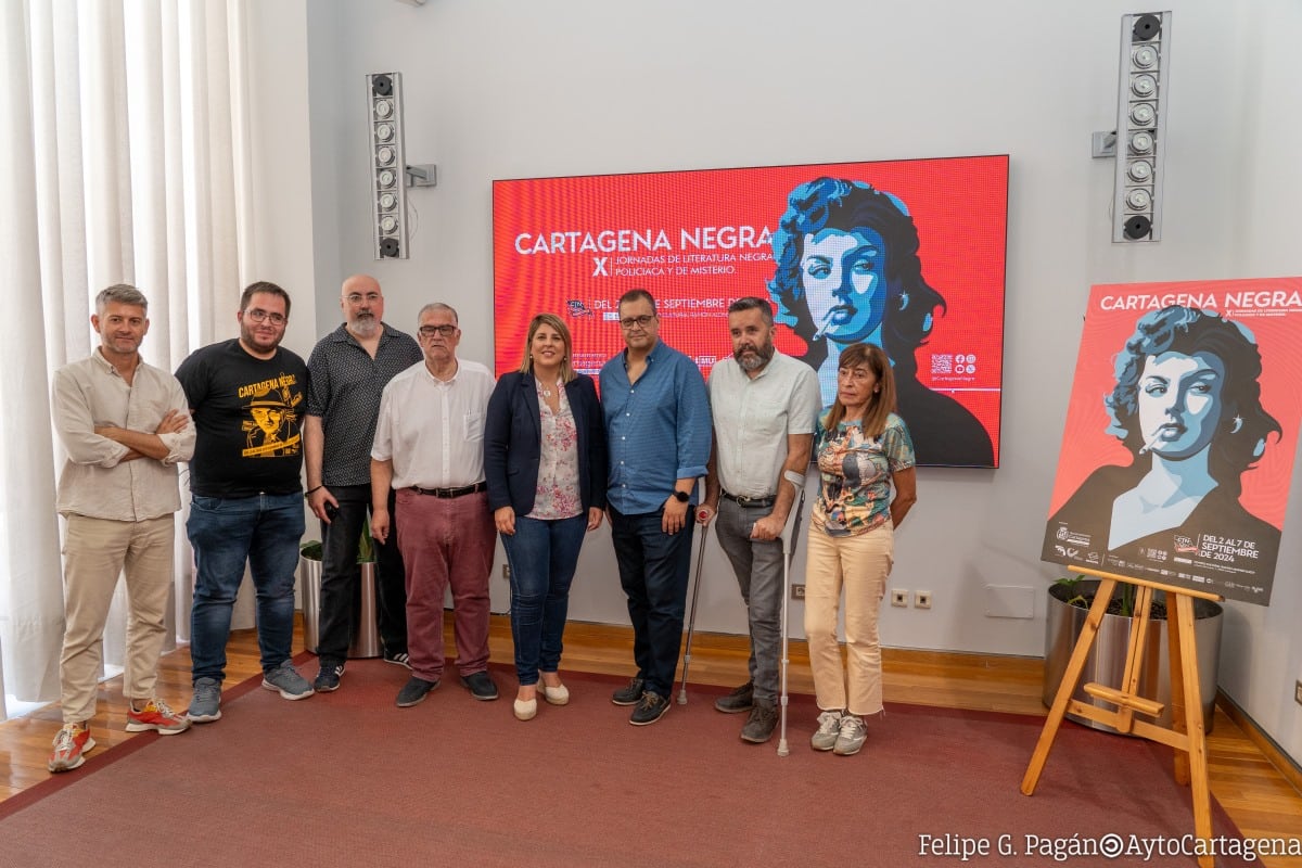 Presentación de la X edición de Cartagena Negra.