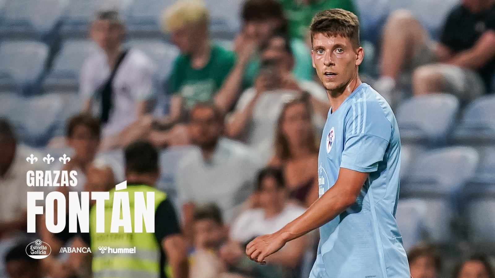 José Fontán se despide del Celta